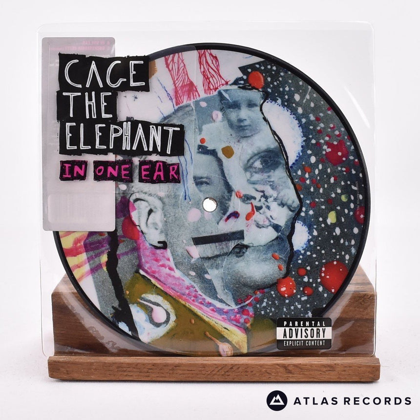 Cage The Elephant In One Ear 7" Vinyl Record - Front Cover & Record