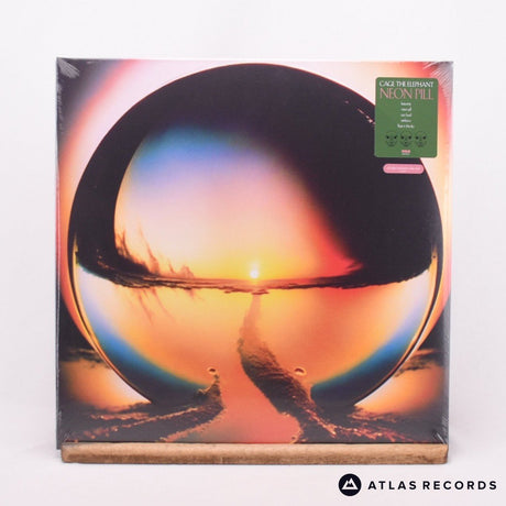 Cage The Elephant Neon Pill LP Vinyl Record - Front Cover & Record