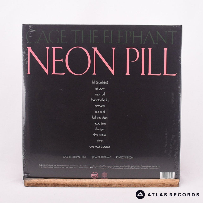 Cage The Elephant - Neon Pill - Clear Poster LP Vinyl Record - NEW