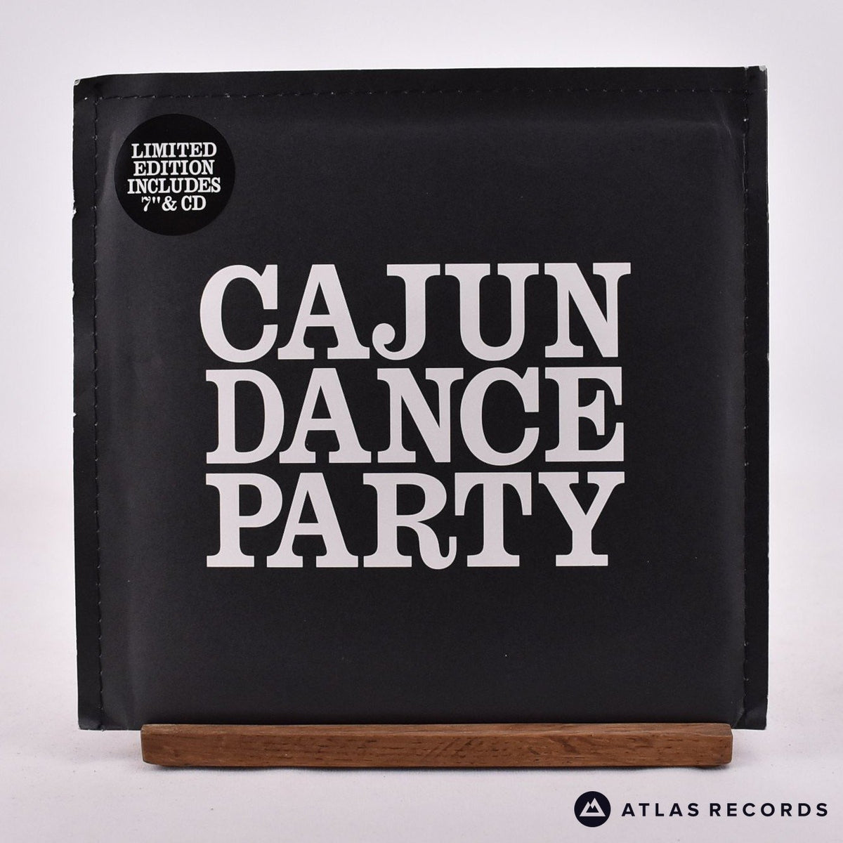 Cajun Dance Party Amylase 7" + CD Vinyl Record - Front Cover & Record