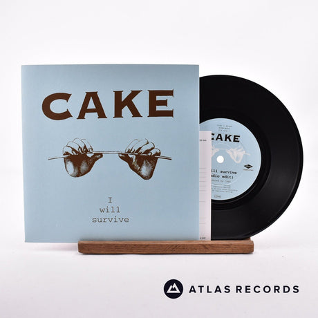 Cake I Will Survive 7" Vinyl Record - Front Cover & Record