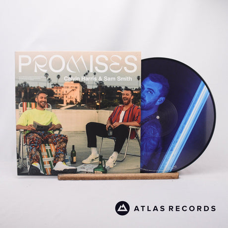 Calvin Harris Promises 12" Vinyl Record - Front Cover & Record