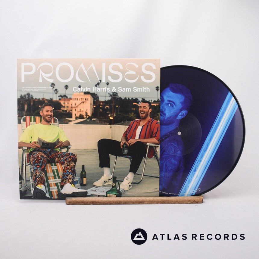 Calvin Harris Promises 12" Vinyl Record - Front Cover & Record