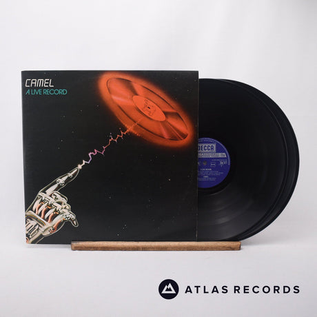 Camel A Live Record 2 x LP Vinyl Record - Front Cover & Record