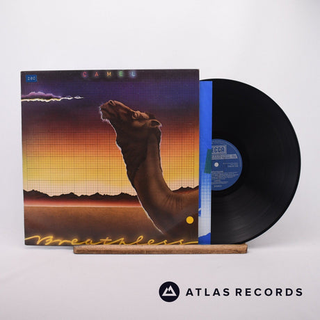 Camel Breathless LP Vinyl Record - Front Cover & Record