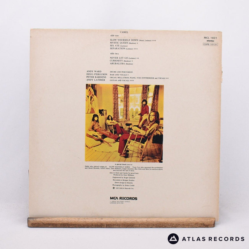 Camel - Camel - Reissue LP Vinyl Record - VG+/EX