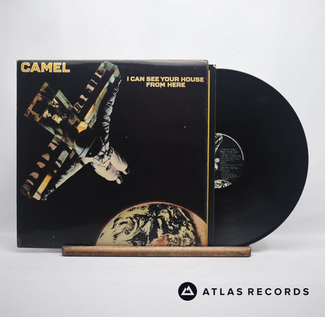 Camel I Can See Your House From Here LP Vinyl Record - Front Cover & Record
