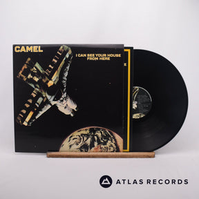 Camel I Can See Your House From Here LP Vinyl Record - Front Cover & Record