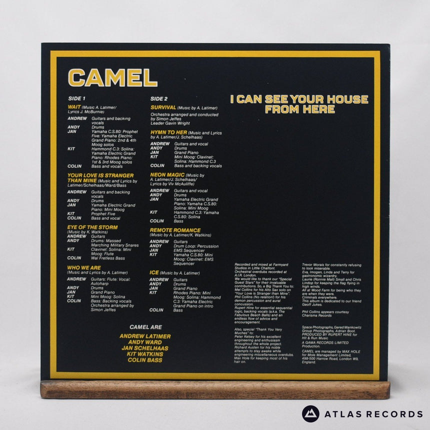 Camel - I Can See Your House From Here - LP Vinyl Record - EX/NM