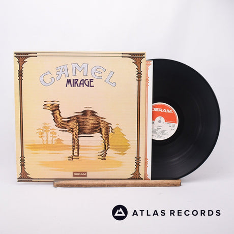 Camel Mirage LP Vinyl Record - Front Cover & Record