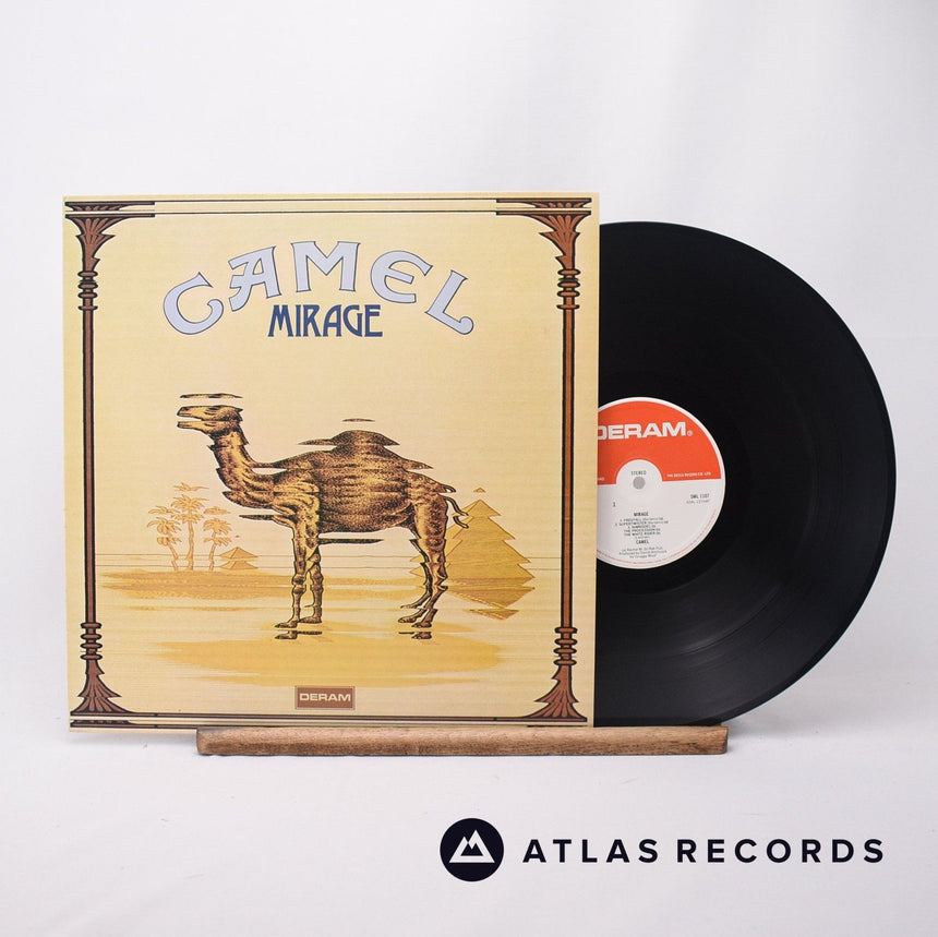 Camel Mirage LP Vinyl Record - Front Cover & Record