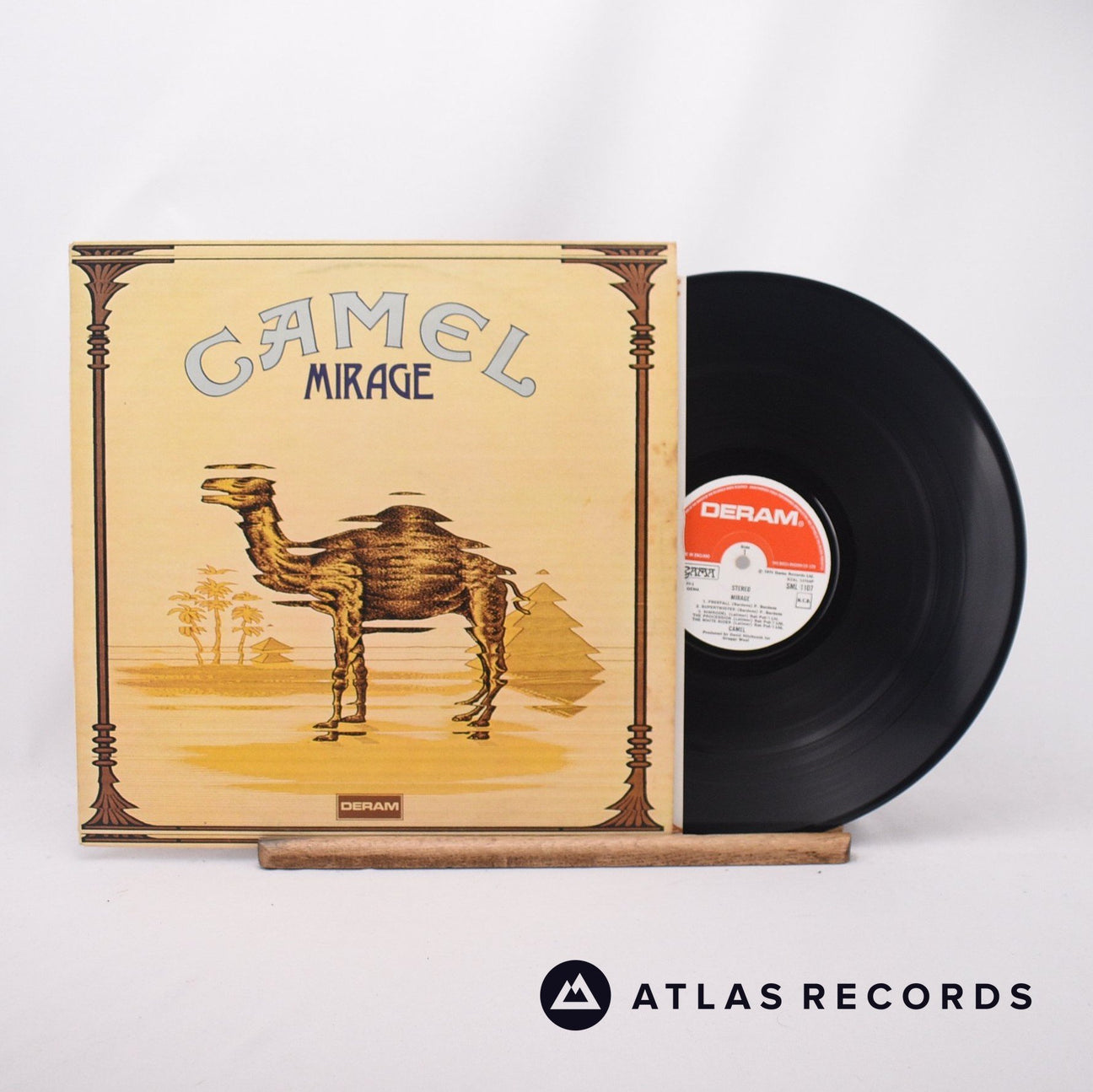 Camel Mirage LP Vinyl Record - Front Cover & Record