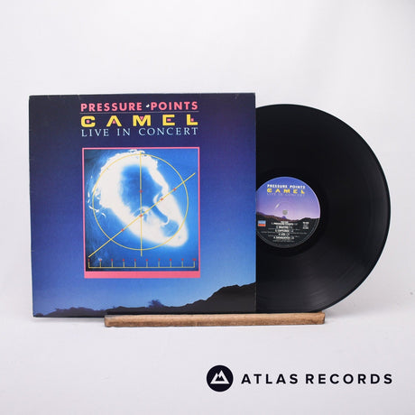 Camel Pressure Points - Camel Live In Concert LP Vinyl Record - Front Cover & Record
