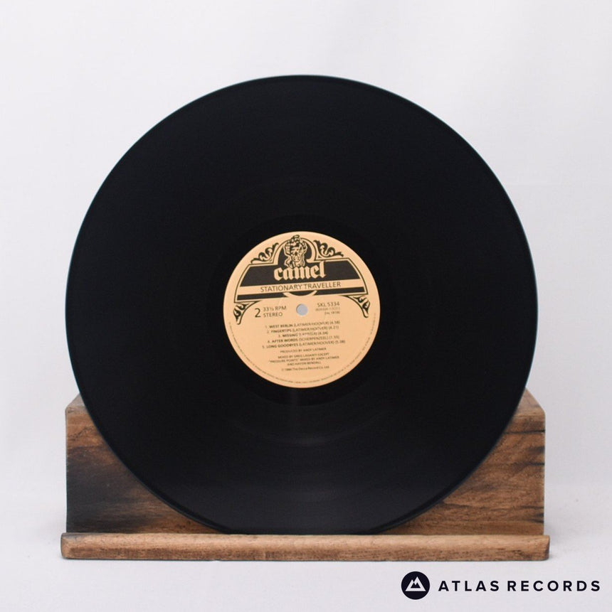 Camel - Stationary Traveller - Lyric Sheet A//5 B//1 LP Vinyl Record - VG+/EX