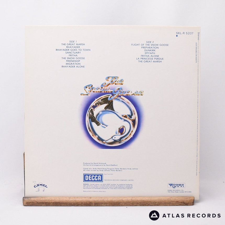 Camel - The Snow Goose - Insert Reissue Netherlands LP Vinyl Record - EX/EX