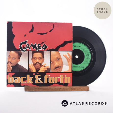 Cameo Back & Forth 7" Vinyl Record - Sleeve & Record Side-By-Side