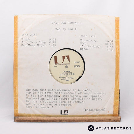 Can - Ege Bamyasi - Sonopress A2/C3A B1/C3A LP Vinyl Record - VG/VG+