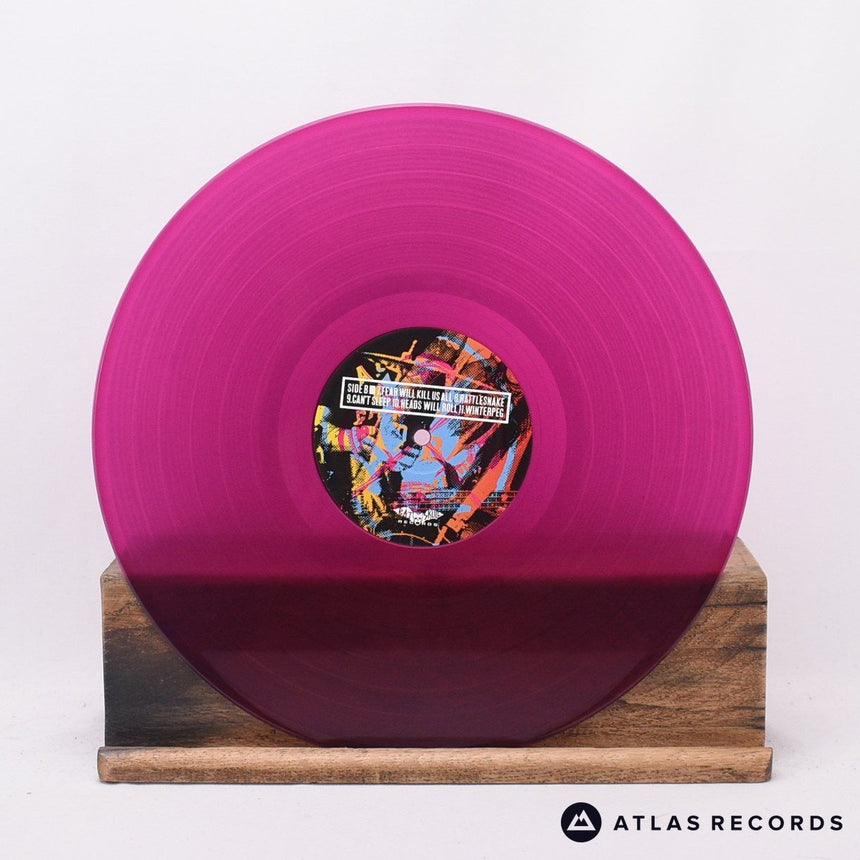 Cancer Bats - The Spark That Moves - Violet Transparent LP Vinyl Record - EX/NM