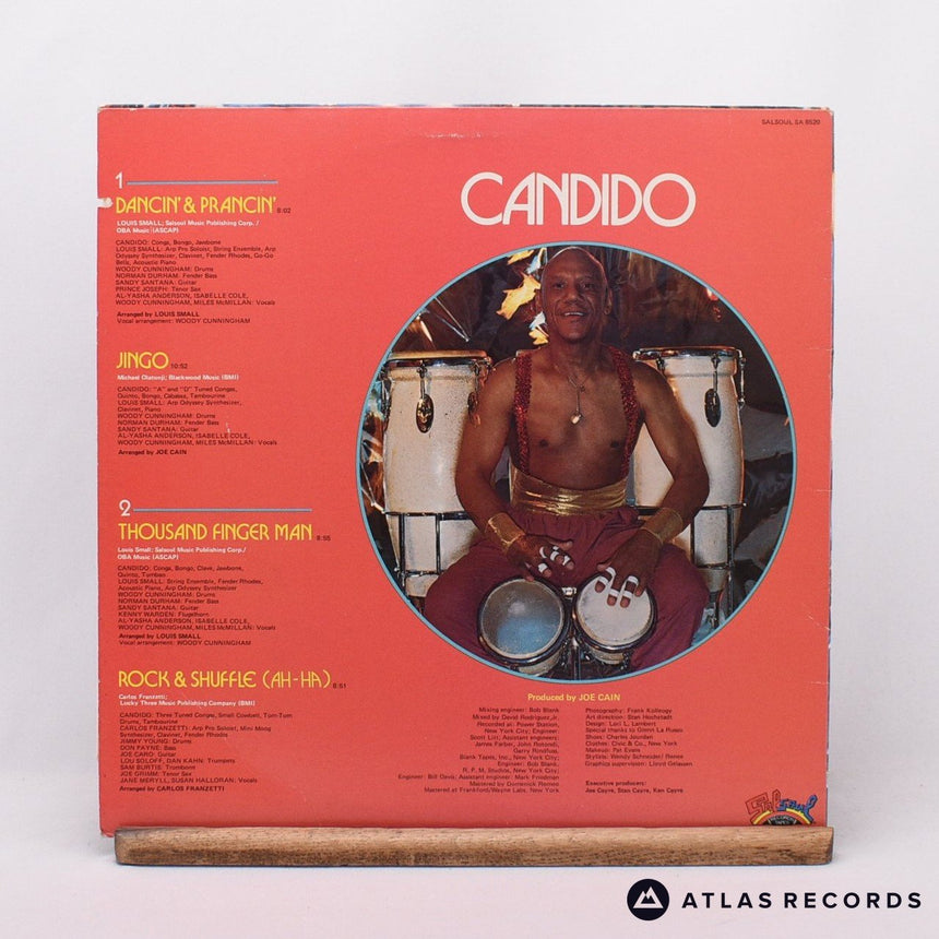 Candido - Dancin' & Prancin' - Us -A -B LP Vinyl Record - VG+/VG+