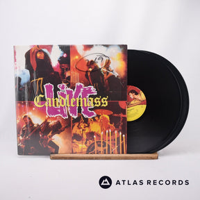 Candlemass Live 2 x LP Vinyl Record - Front Cover & Record