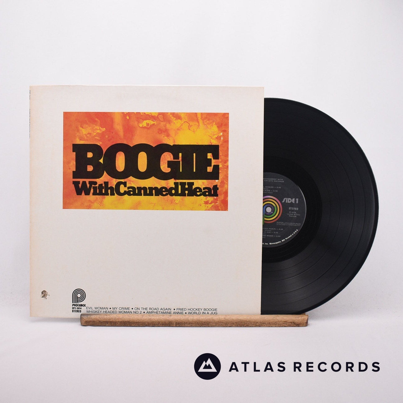 Canned Heat Boogie With Canned Heat LP Vinyl Record - Front Cover & Record