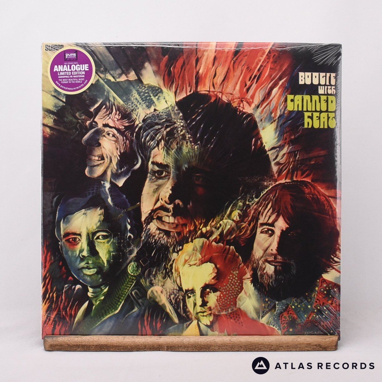 Canned Heat Boogie With Canned Heat LP Vinyl Record - Front Cover & Record