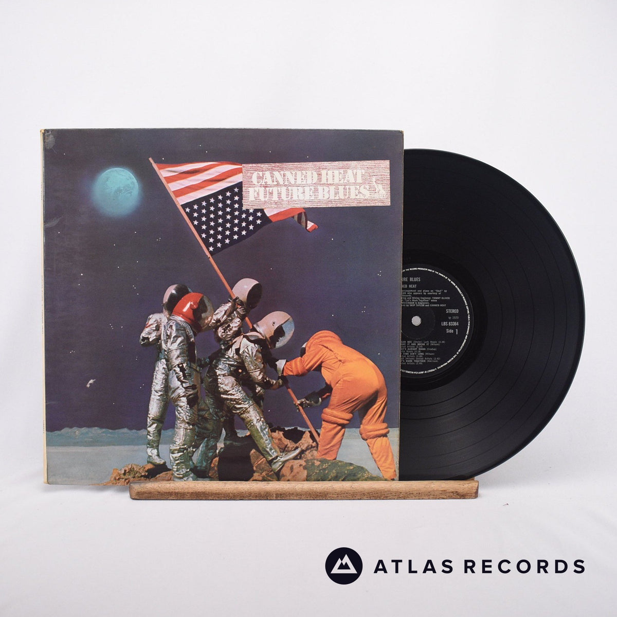 Canned Heat Future Blues LP Vinyl Record - Front Cover & Record