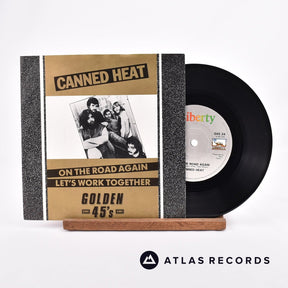Canned Heat On The Road Again 7" Vinyl Record - Front Cover & Record