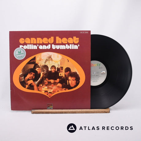 Canned Heat Rollin' And Tumblin' LP Vinyl Record - Front Cover & Record
