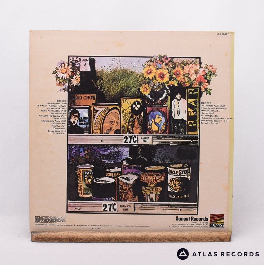 Canned Heat - The Canned Heat Cook Book - LP Vinyl Record - VG+/EX