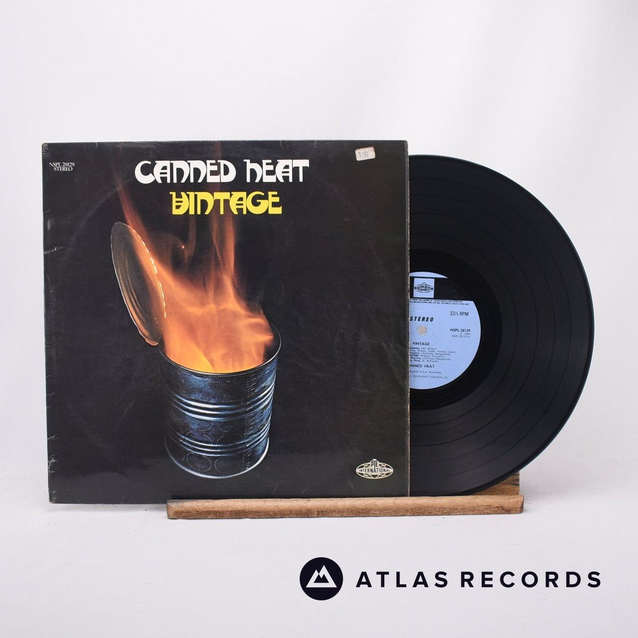 Canned Heat Vintage LP Vinyl Record - Front Cover & Record