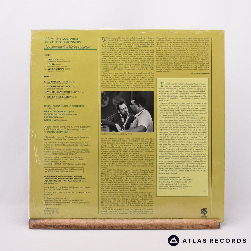Cannonball Adderley - Cannonball Adderley And The Poll-Winners Featur - LP Vinyl