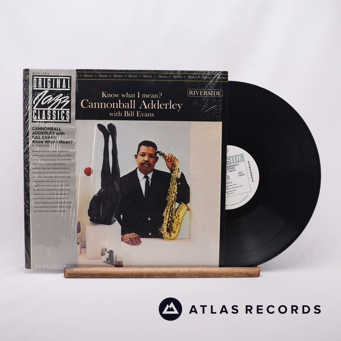 Cannonball Adderley Know What I Mean? LP Vinyl Record - Front Cover & Record