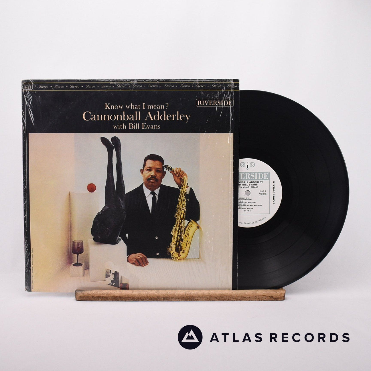 Cannonball Adderley Know What I Mean? LP Vinyl Record - Front Cover & Record