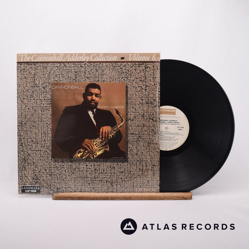 Cannonball Adderley Quartet Cannonball Takes Charge LP Vinyl Record - Front Cover & Record