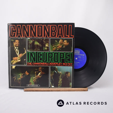 Cannonball Adderley Sextet Cannonball In Europe! LP Vinyl Record - Front Cover & Record