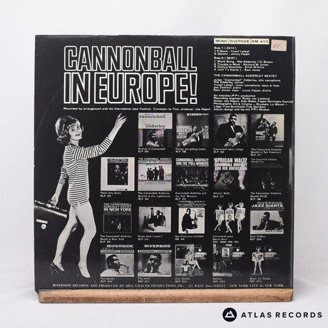 Cannonball Adderley Sextet - Cannonball In Europe! - LP Vinyl Record - VG+/EX