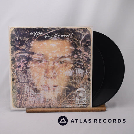 Cappo Spaz The World 2 x LP Vinyl Record - Front Cover & Record