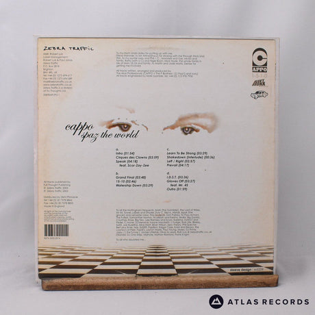 Cappo - Spaz The World - 2 x LP Vinyl Record - VG+/EX