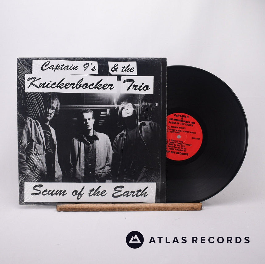Captain 9's & The Knickerbocker Trio Scum Of The Earth LP Vinyl Record - Front Cover & Record