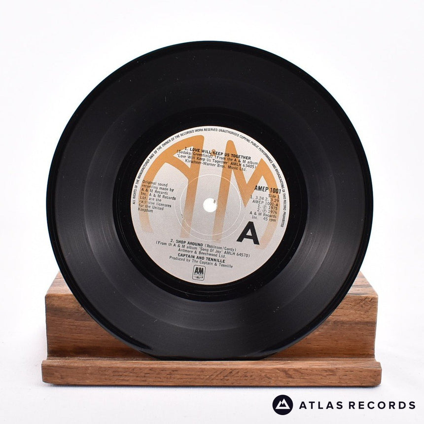 Captain And Tennille - Together - 7" EP Vinyl Record - EX/EX