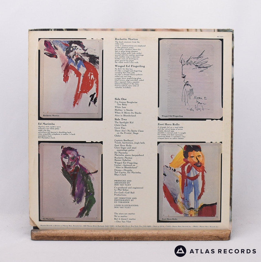 Captain Beefheart - The Spotlight Kid - Lyric Sheet Us LP Vinyl Record - VG+/EX