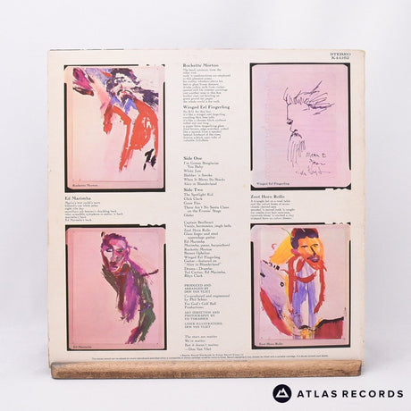 Captain Beefheart - The Spotlight Kid - Lyric Sheet LP Vinyl Record - EX/EX