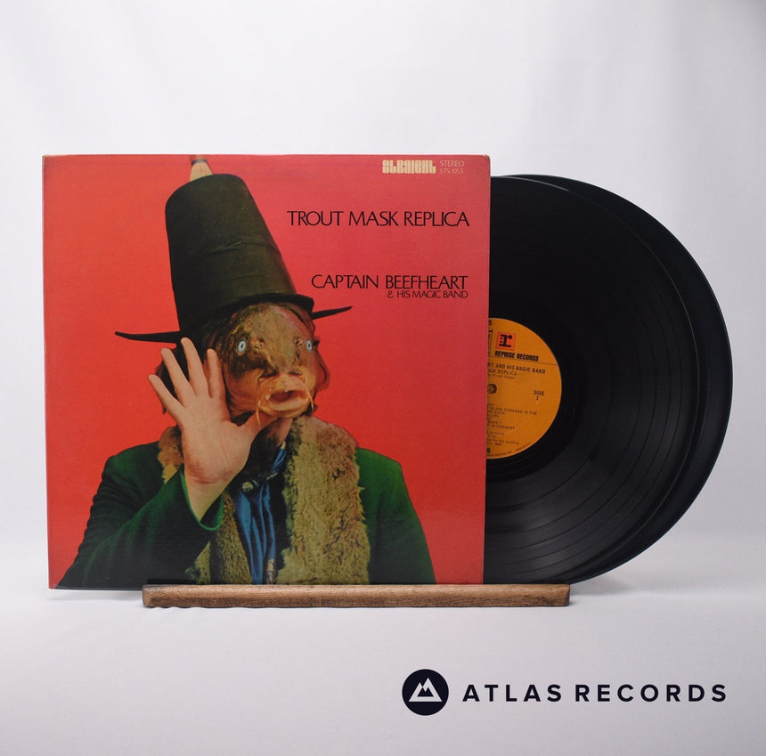 Captain Beefheart Trout Mask Replica Double LP Vinyl Record - Front Cover & Record