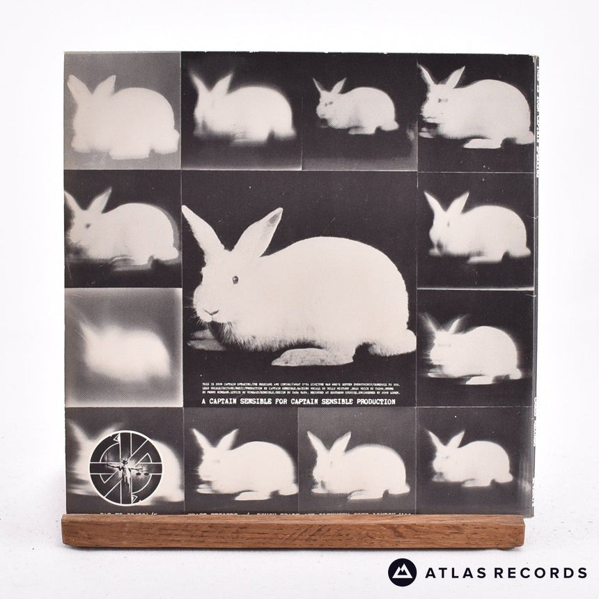 Captain Sensible - This Is Your Captain Speaking - 7" Vinyl Record - VG+/EX