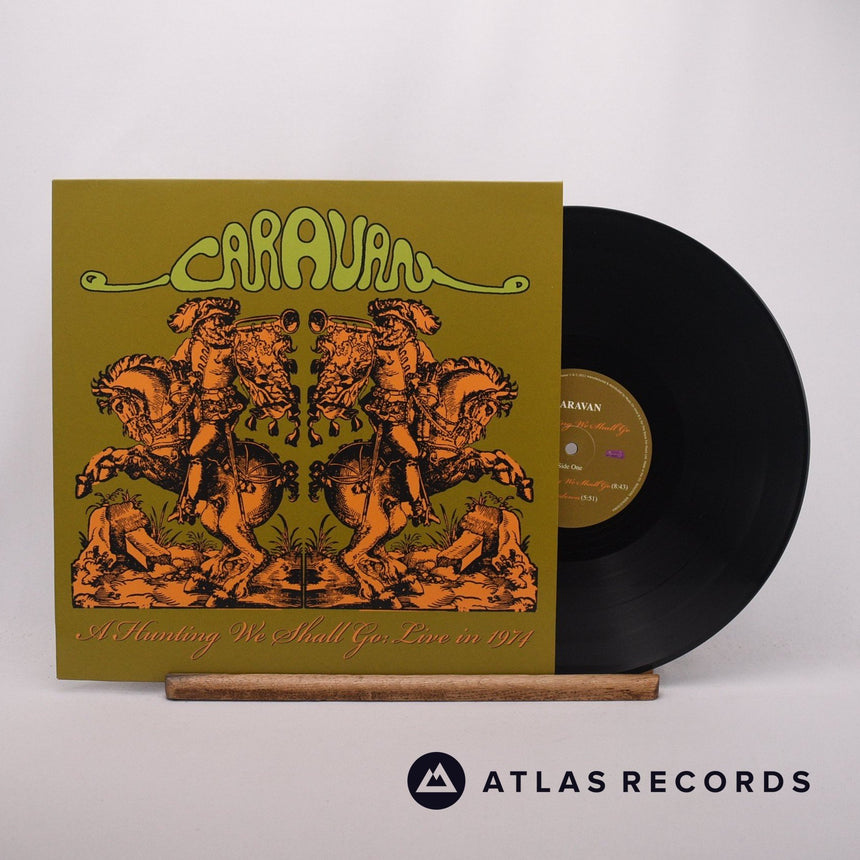 Caravan A Hunting We Shall Go: Live In 1974 LP Vinyl Record - Front Cover & Record