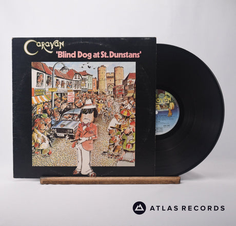 Caravan Blind Dog At St. Dunstans LP Vinyl Record - Front Cover & Record