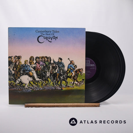 Caravan Canterbury Tales Double LP Vinyl Record - Front Cover & Record