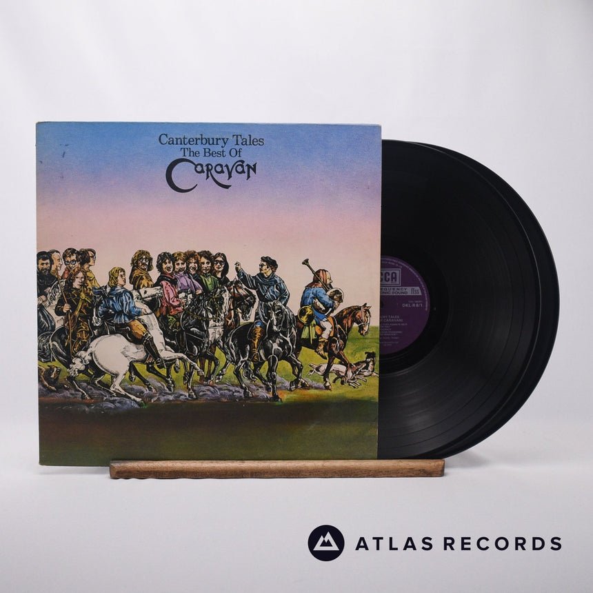 Caravan Canterbury Tales Double LP Vinyl Record - Front Cover & Record