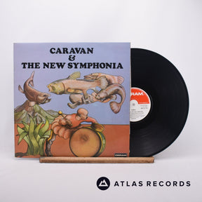 Caravan Caravan & The New Symphonia LP Vinyl Record - Front Cover & Record